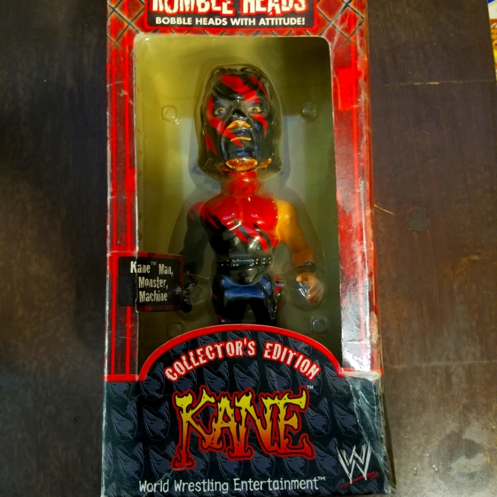 WWE Kane Rumble Head Bobble Head